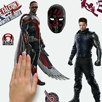 RoomMates Marvel Falcon & The Winter Soldier Peel & Stick Wall Decals
