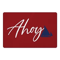 Ahoy Ship Floor Mat, 27" x 18"