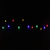 240ct. Multicolor LED G20 Globe Christmas String Lights with Green Wire