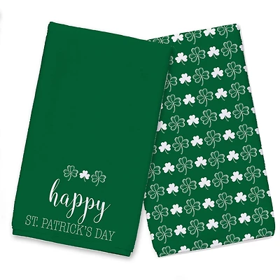 Happy Pats Day Set Tea Towel Set of 2