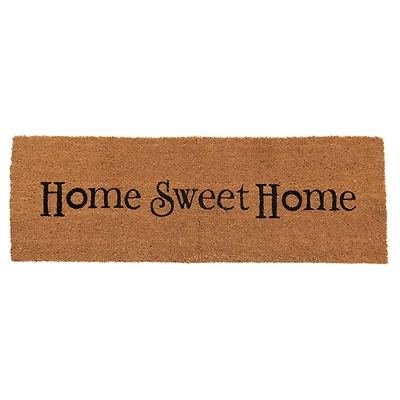 Hello Honey® Home Sweet Home Natural Coir Double Doormat