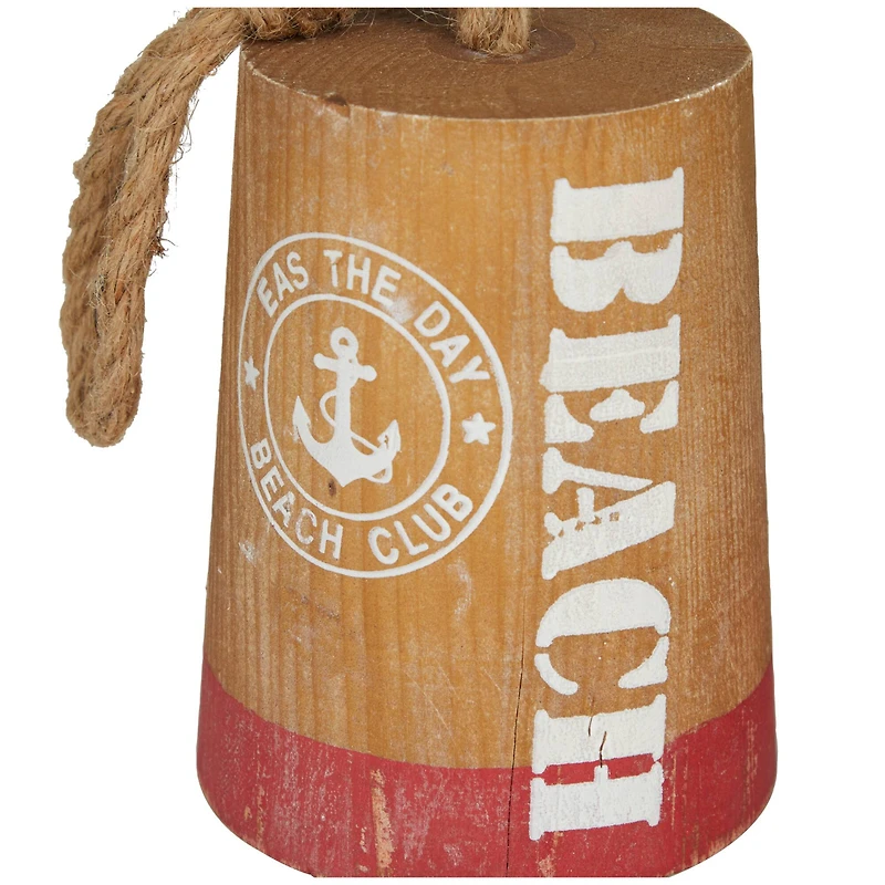 7.6" Brown Buoy Sculpture Set