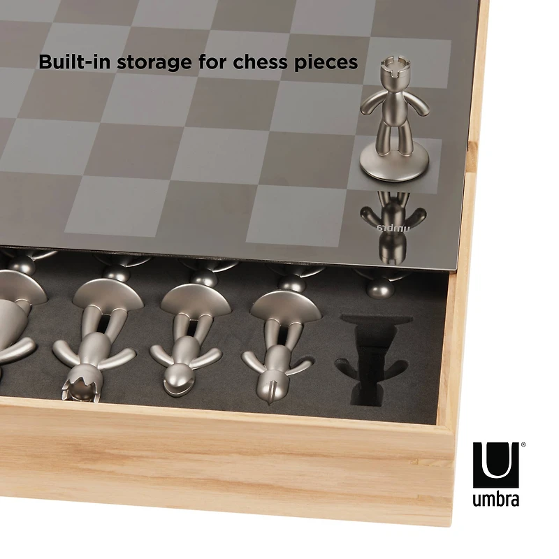 Umbra Natural Buddy Chess Set