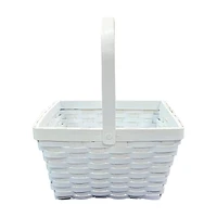 Large White Square Basket by Ashland®