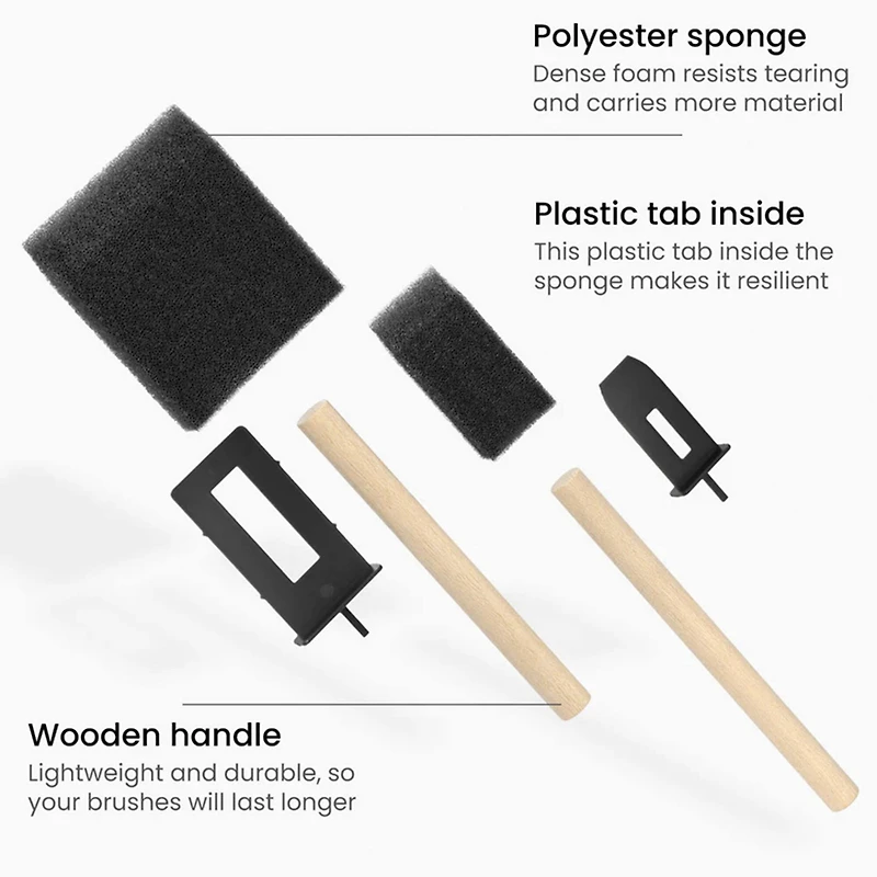 Arteza® 1" & 2"  Foam Brushes