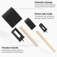 Arteza® 1" & 2"  Foam Brushes