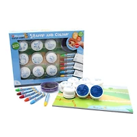 Micador® early stART® Stamp & Colour Barnyard Pack, 9ct.