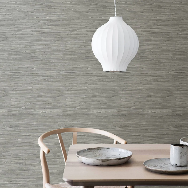 InHome Sisal Stone Peel & Stick Wallpaper