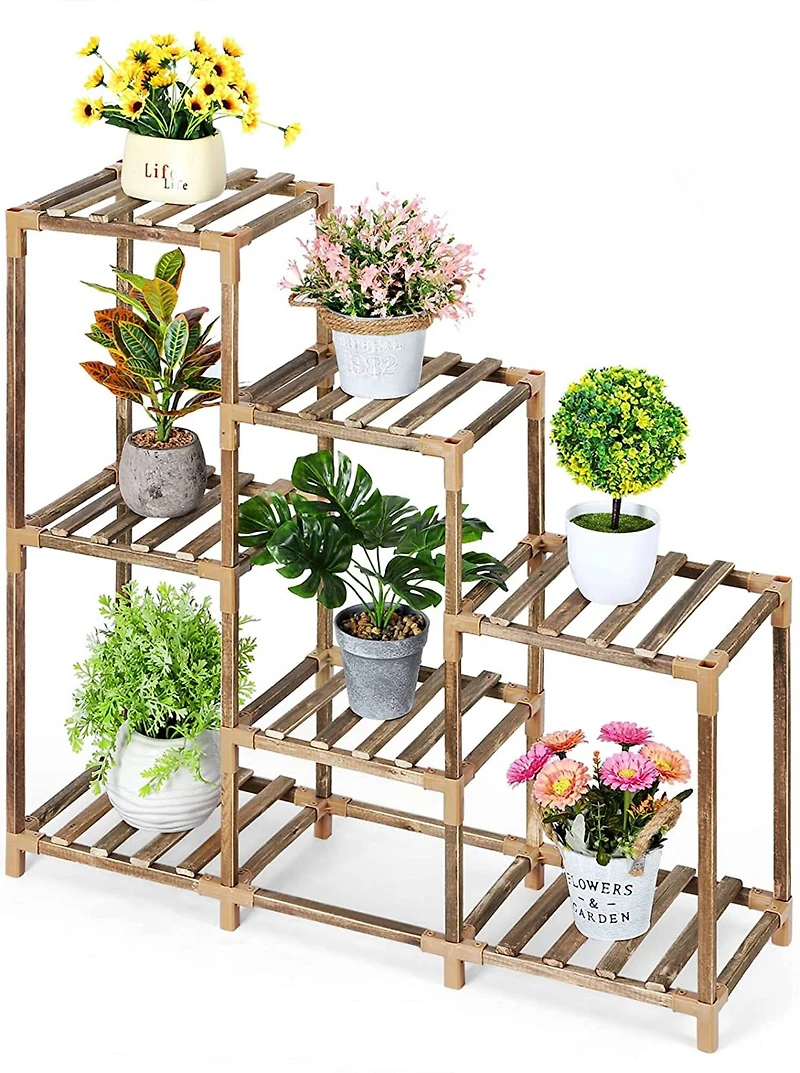 NEX™ 3 Tier Weekday Ladder Garden Plant Rack