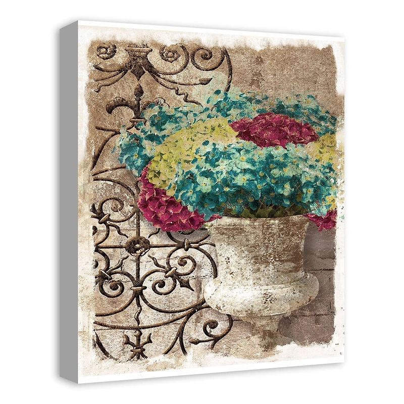 Hydrangea Iron Works 16" x 20" Canvas Wall Art