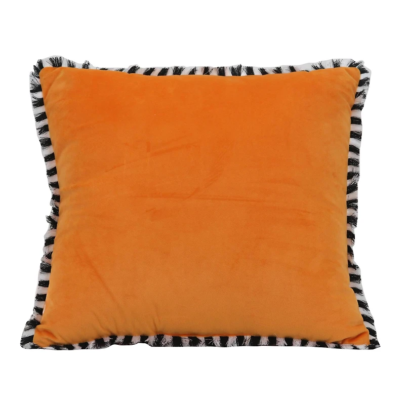 16" Orange Ghost Accent Pillow by Ashland®