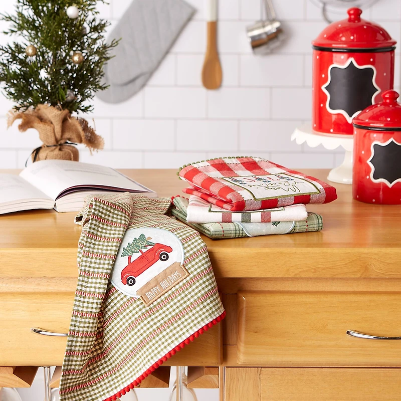DII® Kitchen & Tabletop Jolly Tree Collection Dishtowel Set