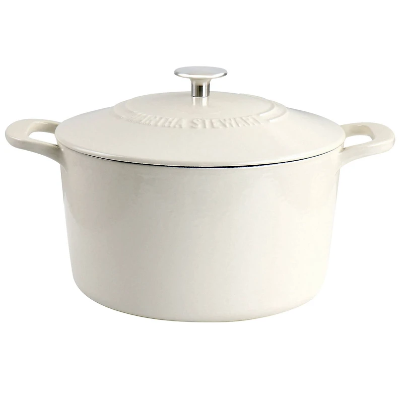 Martha Stewart 7qt. Enameled Cast Iron Dutch Oven with Lid