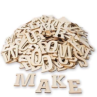 S&S® Worldwide 3" Wood Craft Letters, 300ct.