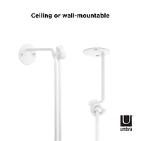 Umbra White Bolo Hanging Planter