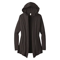 District® Women's Perfect Tri-blend Hooded Cardigan