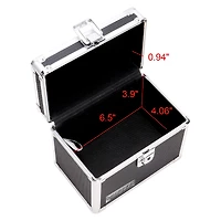 Vaultz Black 4" x 6" Storage Box