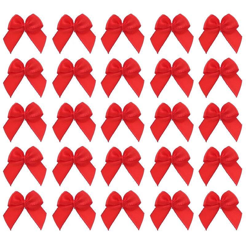 Mini Red Bow Decorations, 25ct. by Ashland®