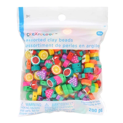 10mm Fruit Shaped Soft Clay Beads by Creatology™