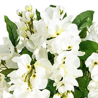 Artificial White Wisteria Bush