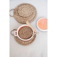 Hello Honey® Stoneware Brie Bakers with Bamboo Spreader