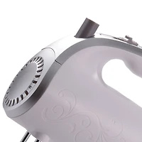 Brentwood White Lightweight 5-Speed Electric Hand Mixer