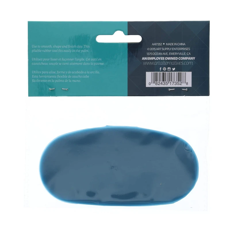 Art Alternatives Large Finishing Soft Rubber Rib