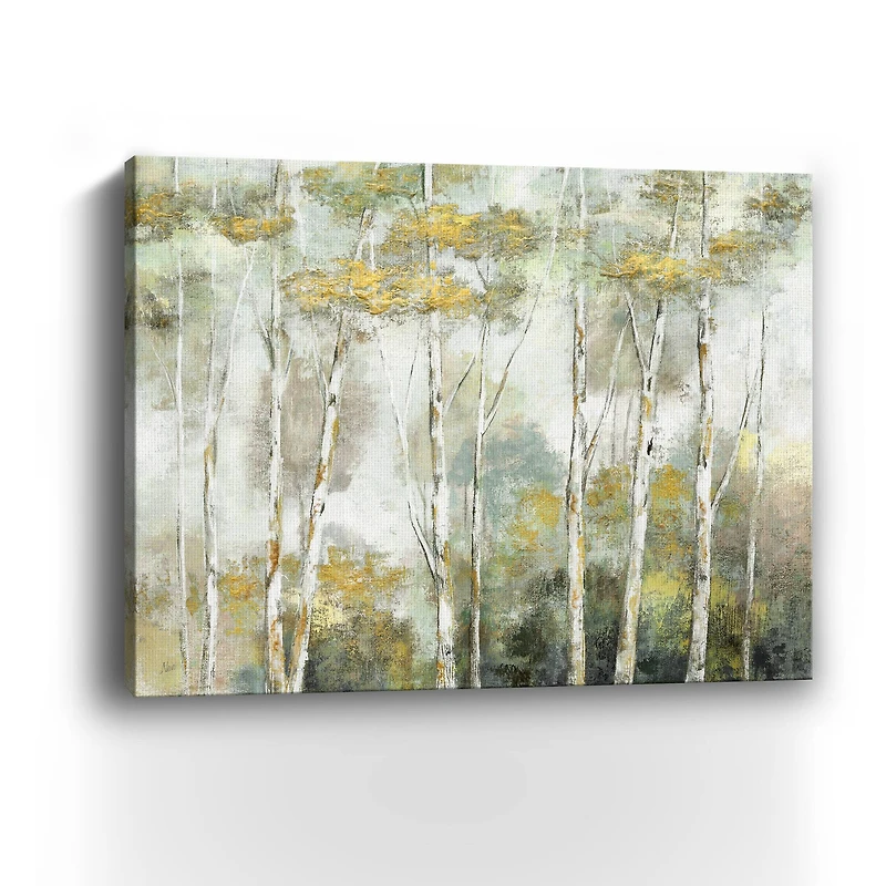 Twinkling Trees Canvas Giclee