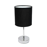 Simple Designs Chrome Mini Table Lamp