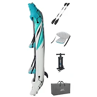 Bestway 11.5ft. Hydro-Force Voyager X4 Inflatable Raft Set