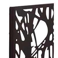 Black Metal Modern Trees Wall Décor