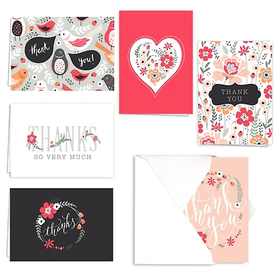 Hortense B. Hewitt Co. Floral Print Thank You Cards