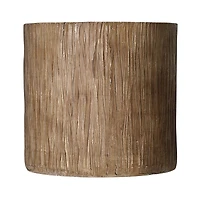 American Art Décor™ 15" Boho Tree Stump Accent Stool Side End Table