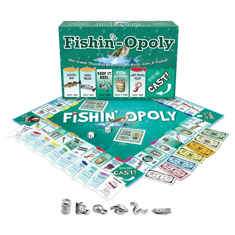 Late For The Sky Fishin'-Opoly™ Board Game