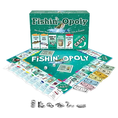 Late For The Sky Fishin'-Opoly™ Board Game