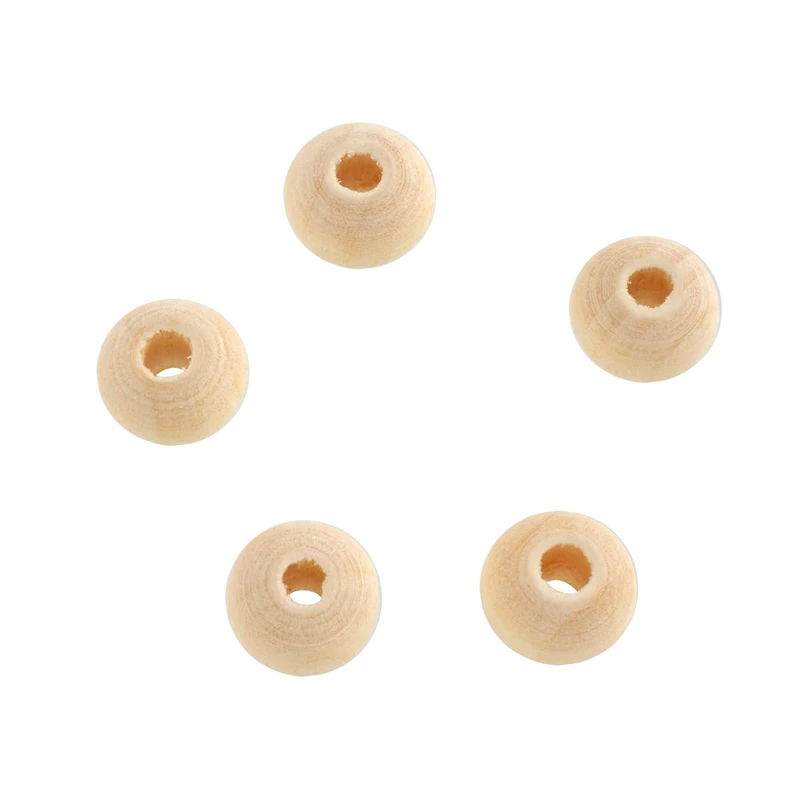 Wood Round Beads by Bead Landing™, 8mm