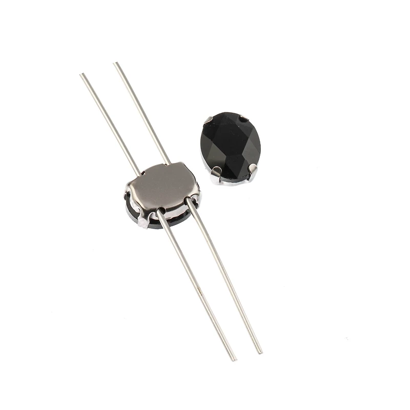 John Bead Crystal Lane 10mm Sew-On Rhinestones