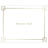 JAM Paper Premium Thank You Squares Thank You Card Sets, 12ct.