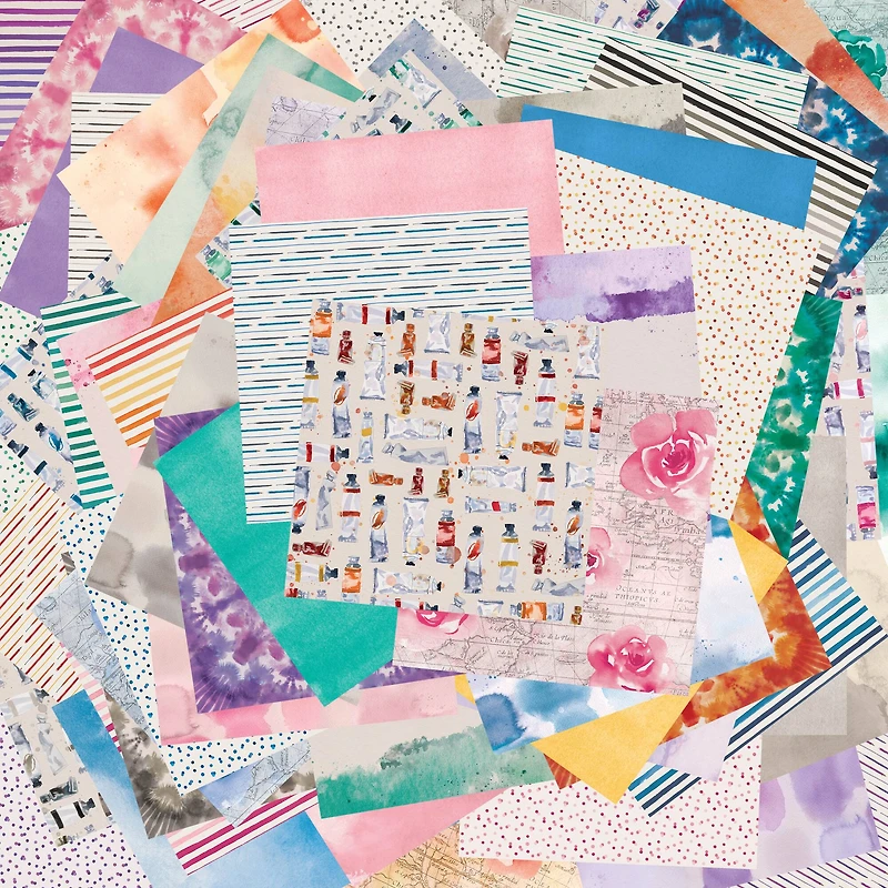 12" x 12" In the Studio Paper Pad by Recollections™, 180 Sheets