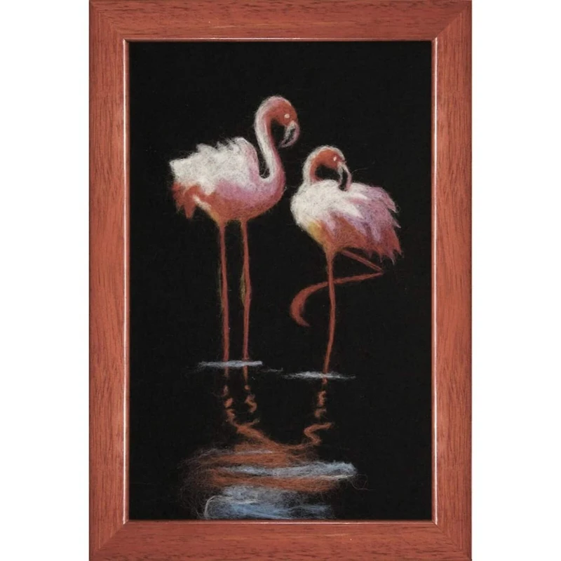 Crystal Art Felting Kit Tender Pink Love