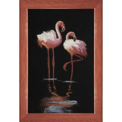 Crystal Art Felting Kit Tender Pink Love