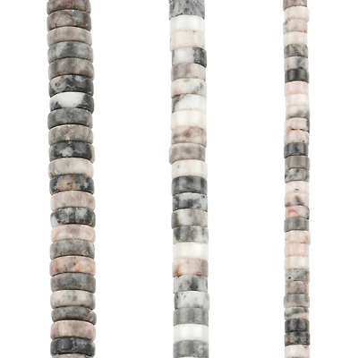 Pink Zebra Heishi Beads by Bead Landing™