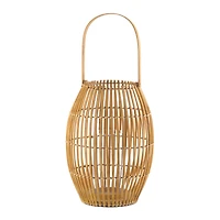 23" Bamboo Candle Holder Lantern