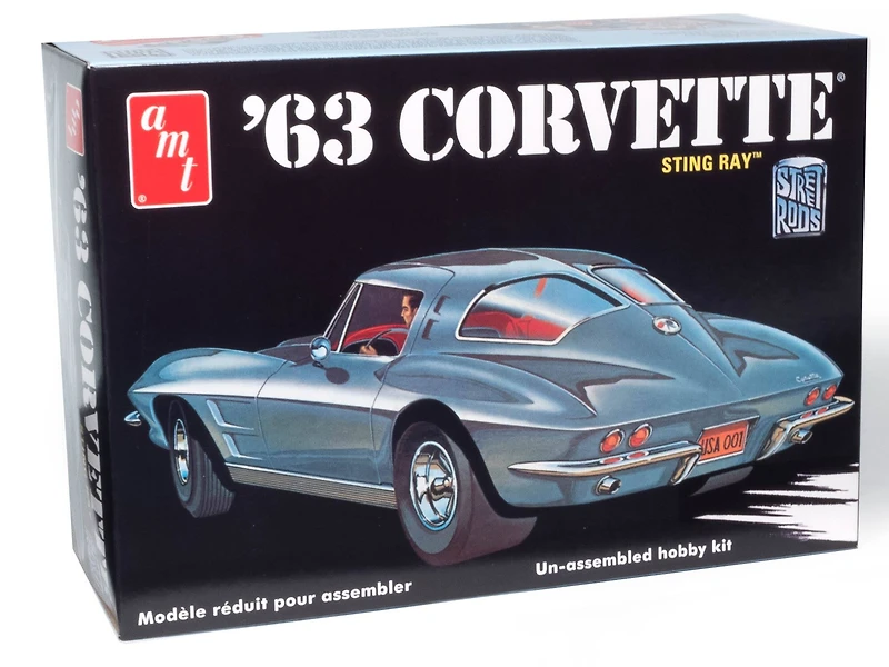 AMT® 1963 Chevy Corvette® Sting Ray™ 1:25 Scale Model Kit