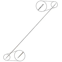 Tulip® Japanese Loom Work Beading Needles, 3ct.