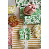 Hello Honey® Tones Handmade Wool Felt Ball Coaster Set