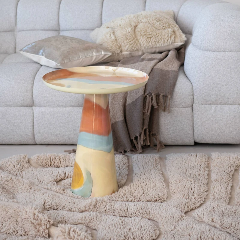 Hello Honey® 71" x 47" Natural Tactile Elegance Hand-Woven Rug