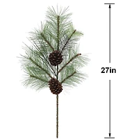 27" Needle Pine & Pinecone Stem by Ashland®