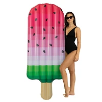 PoolCandy Giant Watermelon Ice Pop Pool Raft
