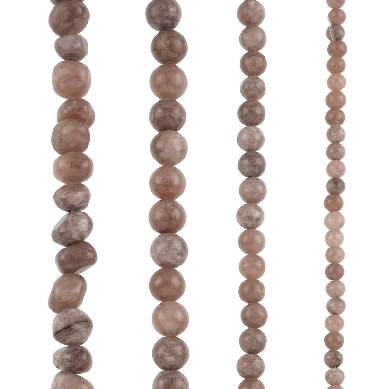 Mixed Purple Dyed Quartz Beads by Bead Landing™